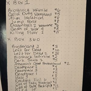 Xbox Game Collection